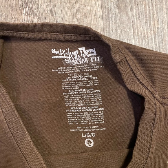 quicksilver affliction like t-shirt y2k baggy - Picture 3 of 4